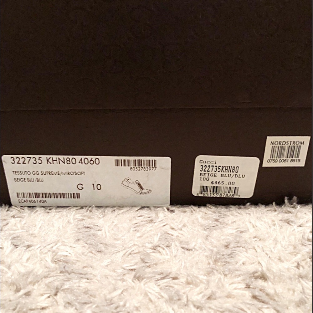 📦SOLD📦Men’s Gucci sneakers paid $465 size 10 - Picture 8 of 8